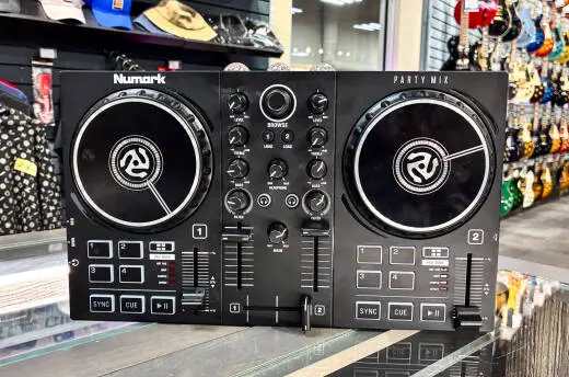 Numark - Party Mix II DJ Controller with Built-in Light Show